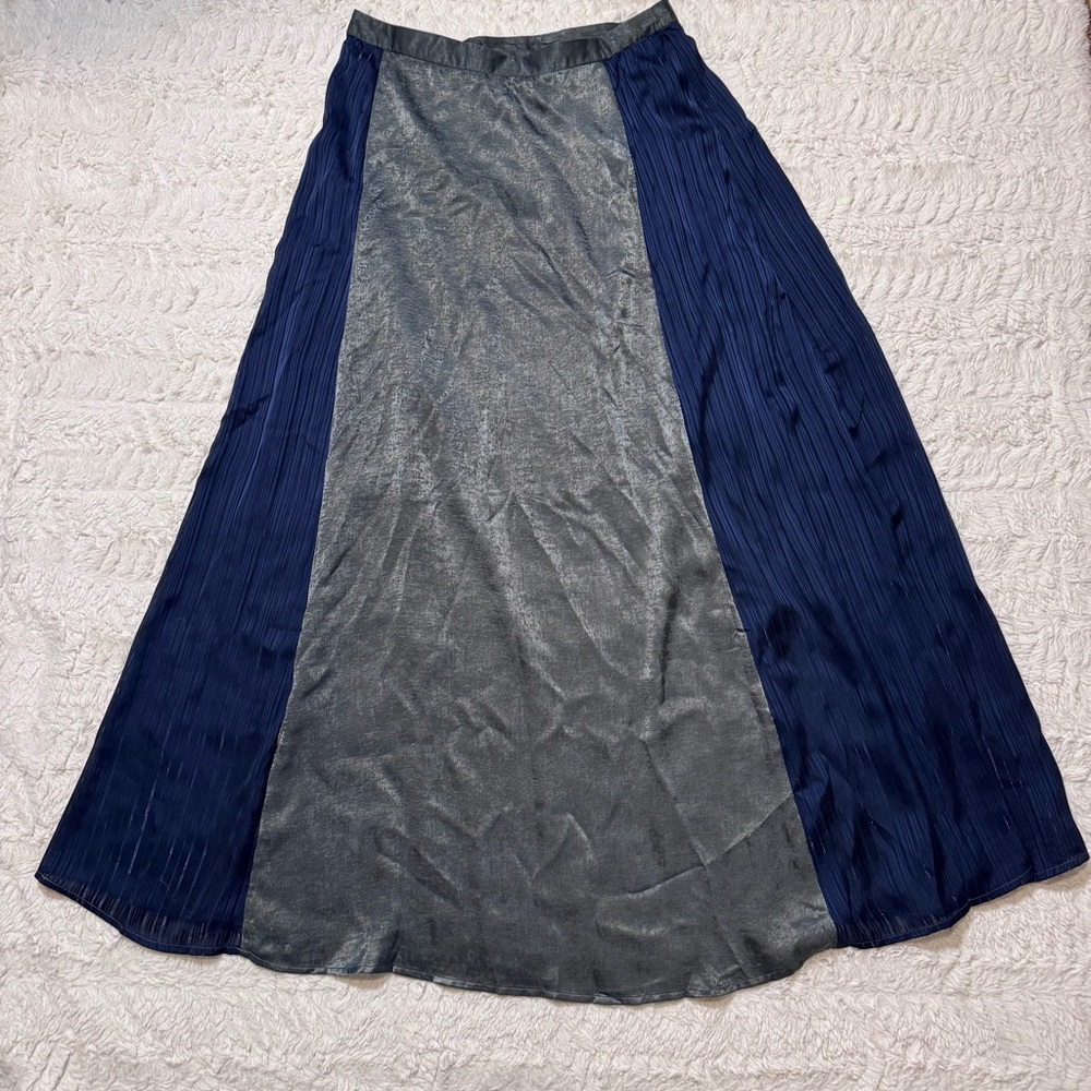 Mystree Two-Tone Panel Maxi Skirt – Size Medium – NWT hippie boho flowy - Picture 2 of 6